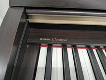 Load image into Gallery viewer, Yamaha Clavinova CLP-230 digital piano and stool in dark rosewood stock #25528

