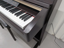 Load image into Gallery viewer, Yamaha Clavinova CLP-230 digital piano and stool in dark rosewood stock #25528
