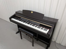 Load image into Gallery viewer, Yamaha Clavinova CLP-230 digital piano and stool in dark rosewood stock #25529
