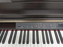 Load image into Gallery viewer, Yamaha Clavinova CLP-230 digital piano and stool in dark rosewood stock #25529
