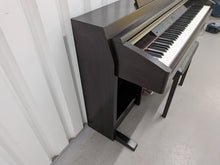 Load image into Gallery viewer, Yamaha Clavinova CLP-230 digital piano and stool in dark rosewood stock #25529
