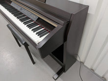 Load image into Gallery viewer, Yamaha Clavinova CLP-230 digital piano and stool in dark rosewood stock #25529

