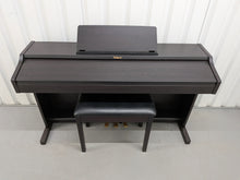 Load image into Gallery viewer, Roland RP301 digital piano and stool in dark rosewood finish stock number 25540
