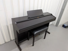 Load image into Gallery viewer, Roland RP301 digital piano and stool in dark rosewood finish stock number 25540
