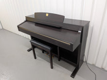 Load image into Gallery viewer, Yamaha Clavinova CLP-330 Digital Piano and stool in dark rosewood stock #25521

