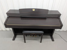 Load image into Gallery viewer, Yamaha Clavinova CLP-330 Digital Piano and stool in dark rosewood stock #25521
