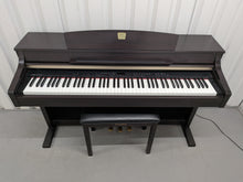 Load image into Gallery viewer, Yamaha Clavinova CLP-330 Digital Piano and stool in dark rosewood stock #25521
