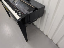 Load image into Gallery viewer, Yamaha Clavinova CVP-505PE digital piano arranger polished black stock number 25545
