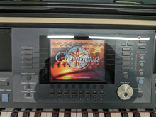 Load image into Gallery viewer, Yamaha Clavinova CVP-505PE digital piano arranger polished black stock number 25545
