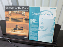 Load image into Gallery viewer, Yamaha Clavinova CLP-220 digital piano in dark rosewood stock #25526
