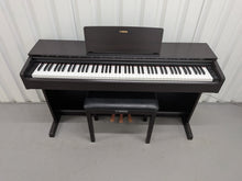 Load image into Gallery viewer, Yamaha Arius YDP-143 Digital Piano and stool in dark rosewood finish stock #25548
