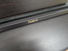 Load image into Gallery viewer, Roland RP401R digital piano and stool in dark rosewood finish stock number 25544

