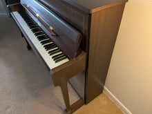 Load image into Gallery viewer, Kemble Oxford 12 Upright Piano and Stool in Polished Walnut with marquetry inlay 2007
