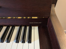 Load image into Gallery viewer, Kemble Oxford 12 Upright Piano and Stool in Polished Walnut with marquetry inlay 2007
