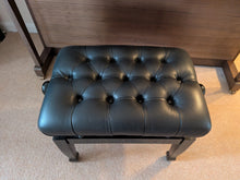 Load image into Gallery viewer, Kemble Oxford 12 Upright Piano and Stool in Polished Walnut with marquetry inlay 2007
