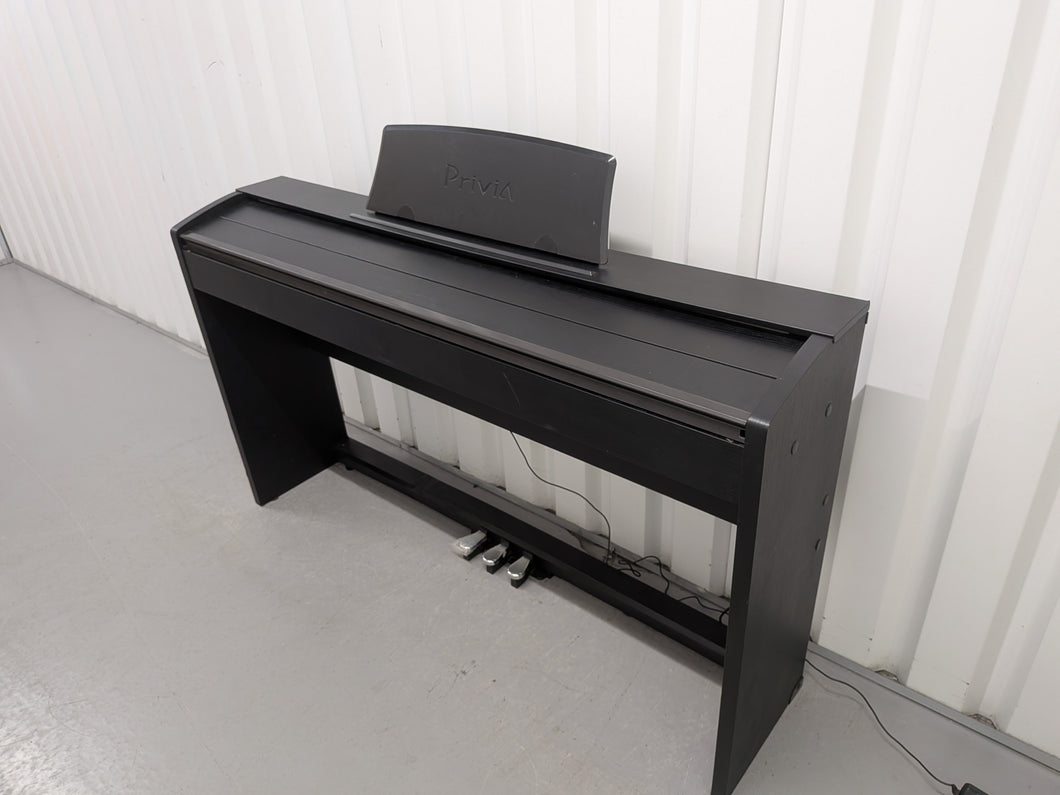 Casio Privia PX-735 Compact slimline Digital Piano in satin black Stock #25527