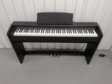 Load image into Gallery viewer, Casio Privia PX-735 Compact slimline Digital Piano in satin black Stock #25527
