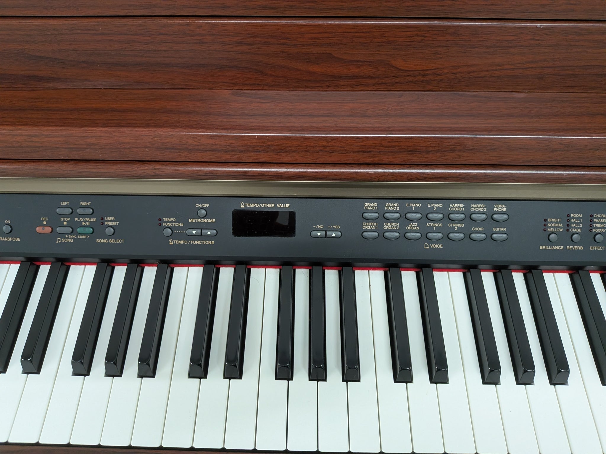 Yamaha Clavinova CLP-230 digital piano and stool in mahogany stock