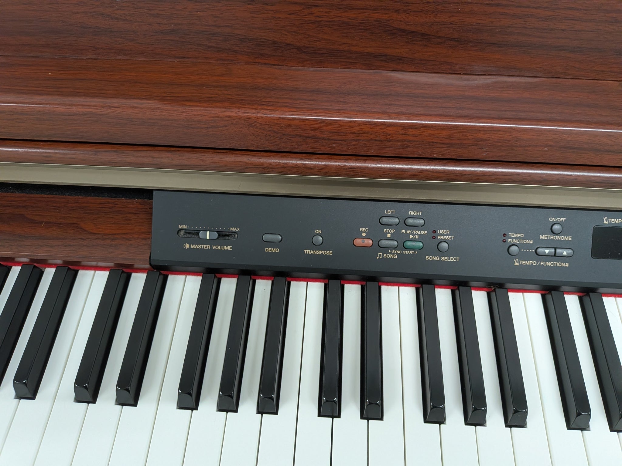 Yamaha Clavinova CLP-230 digital piano and stool in mahogany stock