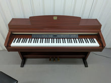 Load image into Gallery viewer, Yamaha Clavinova CLP-230 digital piano and stool in mahogany stock #25551
