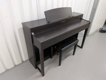 Load image into Gallery viewer, Yamaha Clavinova CLP-470 in dark rosewood with wooden keys action + stool #25546
