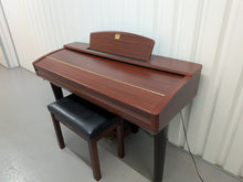 Load image into Gallery viewer, YAMAHA CLAVINOVA CVP-307 DIGITAL PIANO ARRANGER IN MAHOGANY STOCK #25542
