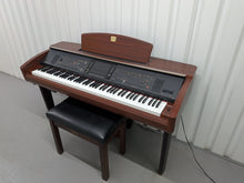 Load image into Gallery viewer, YAMAHA CLAVINOVA CVP-307 DIGITAL PIANO ARRANGER IN MAHOGANY STOCK #25542
