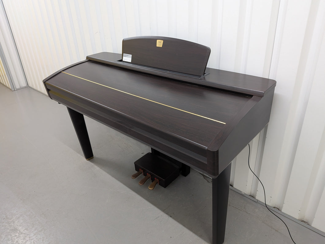 Yamaha Clavinova CVP-405 digital piano arranger in dark rosewood  stock # 25512