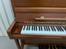 Load image into Gallery viewer, Kemble K121 Upright Piano in in natural mahogany, made by Yamaha stock #25549
