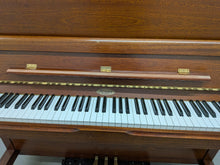 Load image into Gallery viewer, Kemble K121 Upright Piano in in natural mahogany, made by Yamaha stock #25549
