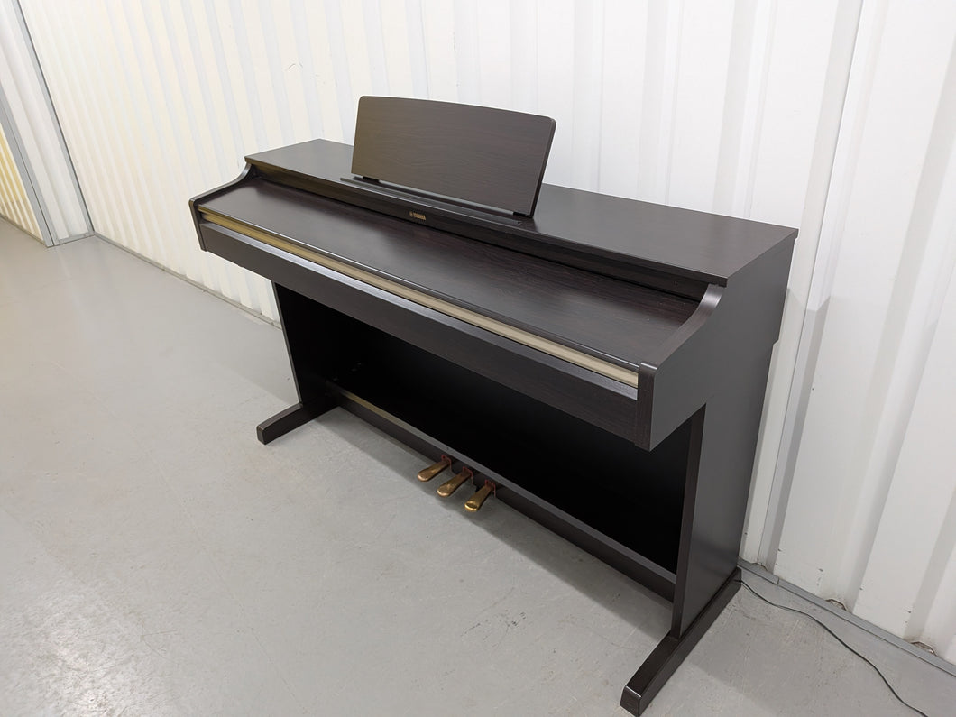 Yamaha Arius YDP-162 Digital Piano in rosewood, clavinova keyboard stock #25557