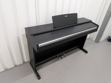 Load image into Gallery viewer, Yamaha Arius YDP-142 Digital Piano in satin black stock #25558
