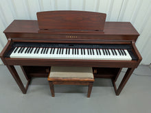 Load image into Gallery viewer, Yamaha Clavinova CLP-440 Digital Piano and stool in mahogany stock no 25552

