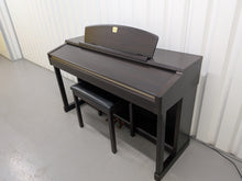 Load image into Gallery viewer, Yamaha Clavinova CLP-150 digital piano and stool in rosewood stock #25564
