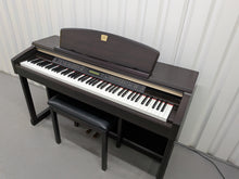 Load image into Gallery viewer, Yamaha Clavinova CLP-150 digital piano and stool in rosewood stock #25564
