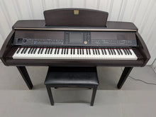 Load image into Gallery viewer, Yamaha Clavinova CVP-405 digital piano arranger in dark rosewood  stock # 25578
