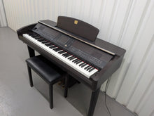 Load image into Gallery viewer, Yamaha Clavinova CVP-405 digital piano arranger in dark rosewood  stock # 25578
