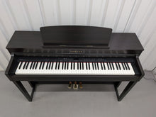 Load image into Gallery viewer, Yamaha Clavinova CLP-470 in dark rosewood with wooden keys action + stool #25575
