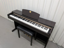 Load image into Gallery viewer, Yamaha Clavinova CLP-320 Digital Piano and stool in dark rosewood stock #25559
