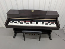Load image into Gallery viewer, Yamaha Clavinova CLP-340 Digital Piano and stool in rosewood stock # 25577
