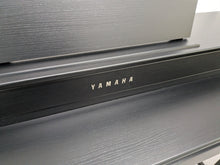Load image into Gallery viewer, Yamaha Clavinova CLP-535 digital piano and stool in satin black finish stock # 25574

