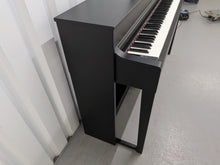 Load image into Gallery viewer, Yamaha Clavinova CLP-535 digital piano and stool in satin black finish stock # 25574
