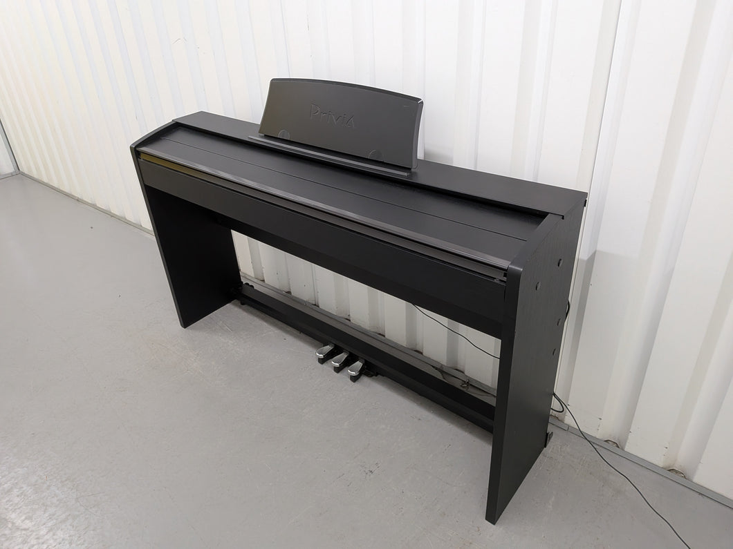 Casio Privia PX-735 Compact slimline Digital Piano in satin black
