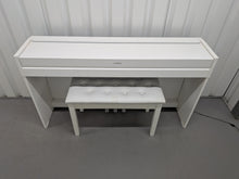 Load image into Gallery viewer, Yamaha Arius YDP-S52 satin white Digital Piano Slimline space saver stock number 25584
