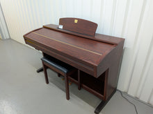 Load image into Gallery viewer, Yamaha Clavinova CVP-303 Digital Piano arranger + stool in mahogany stock #26004
