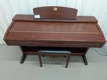 Load image into Gallery viewer, Yamaha Clavinova CVP-303 Digital Piano arranger + stool in mahogany stock #26004
