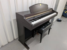 Load image into Gallery viewer, Yamaha Clavinova CLP-950 digital piano and stool in dark rosewood stock #26021
