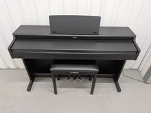 Load image into Gallery viewer, Yamaha Arius YDP-164 Digital Piano satin black, clavinova keyboard stock # 26036
