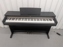 Load image into Gallery viewer, Yamaha Arius YDP-162 Digital Piano in satin black, clavinova keyboard stock #26033
