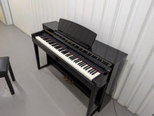 Load image into Gallery viewer, Yamaha Clavinova CLP-470 digital piano polished ebony glossy black stock #26048
